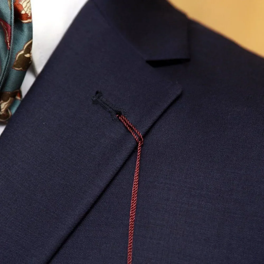 37/38R Jos A Bank 1905 Navy Sportcoat Blazer Custom‎ Made C080661